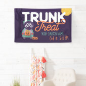 Kute trunk of Treat Custom Halloween Banner (Insitu)