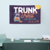 Kute trunk of Treat Custom Halloween Banner (Beurs)