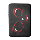 Kute uff face monster gooit kussen knop badmat (Voorkant Verticaal)