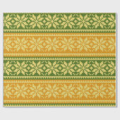 Kute Ugly KerstSweater Wrapping Paper Cadeaupapier (Vlak)