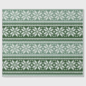 Kute Ugly KerstSweater Wrapping Paper Cadeaupapier (Vlak)