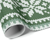 Kute Ugly KerstSweater Wrapping Paper Cadeaupapier (Rol Hoek)