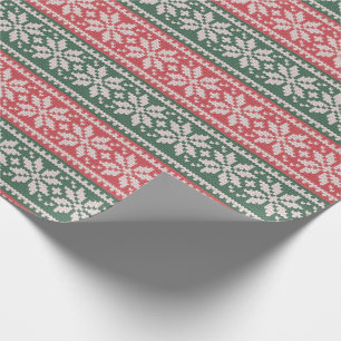 Kute Ugly KerstSweater Wrapping Paper Cadeaupapier