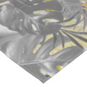 Kute uil - mousserende ogen & grijze gele bladeren tafelkleed (Gekanteld)