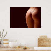 Kute uitzicht poster achteraan (Keuken)