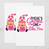 Kute Valentijn Gezegden - Sweet Love Gifts V-Day T Feestdagenkaart (Voorkant / Achterkant)