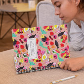 Kute valentijnen, zo roze snoep en zo roze hart notitieboek