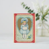 Kute  Valentijnsdag Greetings Briefkaart (Staand voorkant)