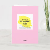 Kute van de Dog Moederdag Card Kaart (Achterkant)