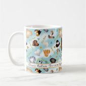 Kute van gepersonaliseerde kat-foto voor hartslag koffiemok (Links)