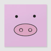 Kute Varken, Kleine Varken, Varkenshaar, Roze Vark (Voorkant)