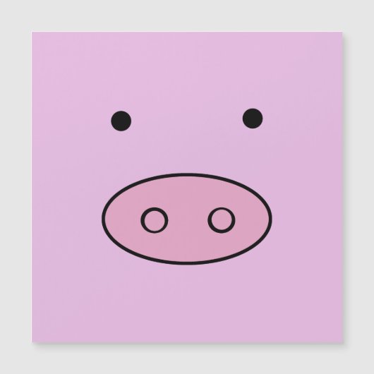 Kute Varken, Kleine Varken, Varkenshaar, Roze Vark (Voorkant)