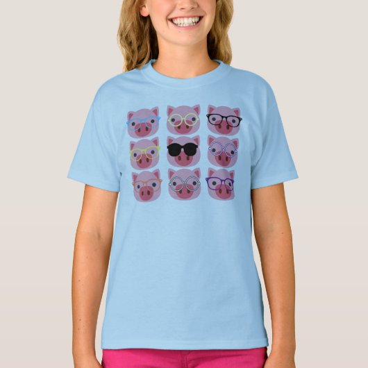 Kute varkens t-shirt (Voorkant)