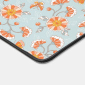 Kute ventilatorvlinderpatroonpatroon bureaumat (Hoek)