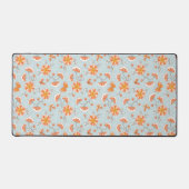 Kute  ventilatorvlinderpatroonpatroon bureaumat (Voorkant)