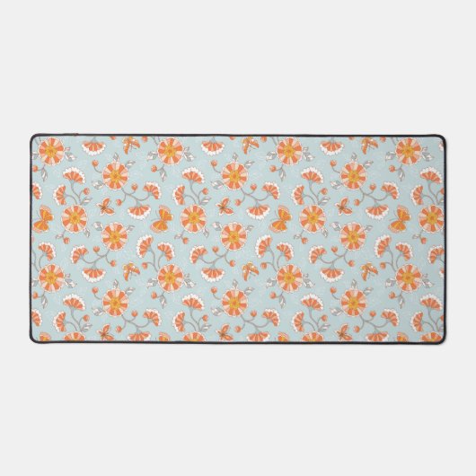 Kute  ventilatorvlinderpatroonpatroon bureaumat (Voorkant)