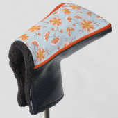 Kute  ventilatorvlinderpatroonpatroon golfheadcover (3/4 voorkant)