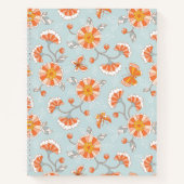 Kute  ventilatorvlinderpatroonpatroon notitieboek (Voorkant)