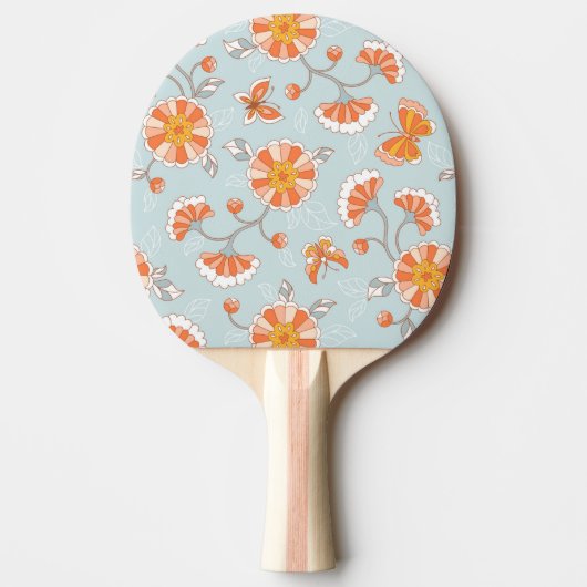 Kute  ventilatorvlinderpatroonpatroon tafeltennisbatje (Voorkant)