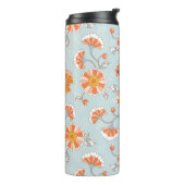 Kute  ventilatorvlinderpatroonpatroon thermosbeker (Gedraaid links)