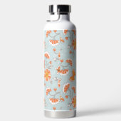 Kute  ventilatorvlinderpatroonpatroon waterfles (Rechts)