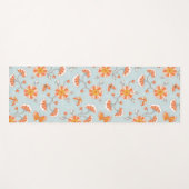 Kute  ventilatorvlinderpatroonpatroon yogamat (Voorkant (horizontaal))