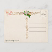 Kute Victoriaans Child Valentijn Feestdagenkaart (Achterkant)