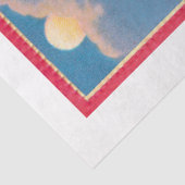 Kute Victoriaans jongen met Halloween Jack-O-Lante Tissuepapier (Detail)