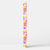Kute violet gele rozen patronen Case-Mate iPhone case (Achterkant / Rechts)