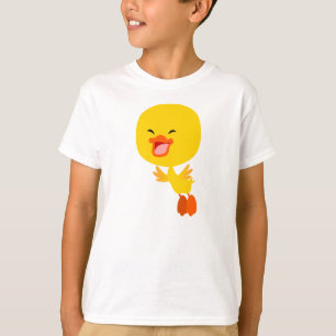 Kute vliegende Cartoon Knikkende kinderen T-shirt