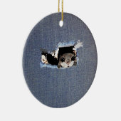 Kute vliegende eekhoorn keramisch ornament (Rechts)