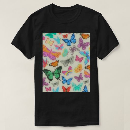 Kute vlinders 37 t-shirt (Design voorkant)