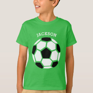 Kute Voetbal Persoonlijke Kinder Sport T-shirt