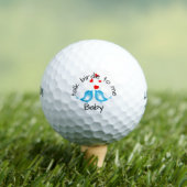 Kute vogels met Citaat Golfballen (Insitu Shirt)