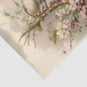 Kute vogels op een filiaal tissuepapier (Detail)