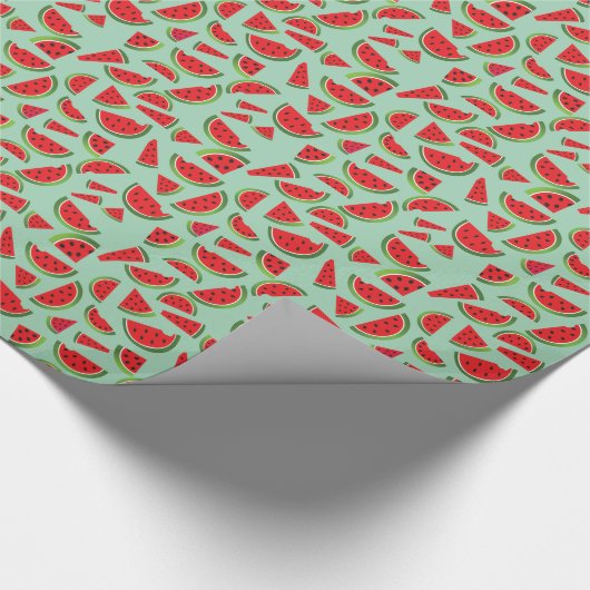 Kute watermeloen- en omlooppapier voor vruchten cadeaupapier (Hoek)