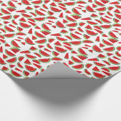 Kute watermeloen- en omlooppapier voor vruchten cadeaupapier (Hoek)