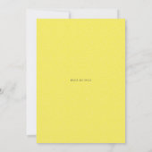 Kute Waterverf Donuts Gender Reopenbaart Baby show Kaart (Achterkant)