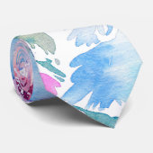 Kute Waterverf Floral Design Stropdas (Opgerold)