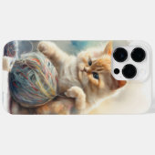 KUTE WATERVERF KITTEN MET BAL VAN GARENS Case-Mate iPhone CASE (Achterkant (horizontaal))