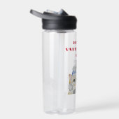 Kute waterverf kwetse katten op Valentijnsdag Waterfles (Rechts)