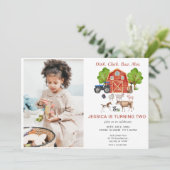 Kute Waterverf landbouwhuisdieren Gejaard Kaart (Staand voorkant)