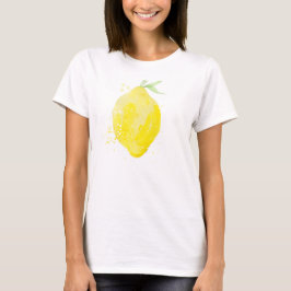 Kute waterverf lemon TankTop voor de zomer