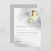 Kute Waterverf, luchtadvisering bij de moeder van  Informatiekaartje (Voorkant / Achterkant)