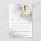 Kute Waterverf, luchtadvisering bij de moeder van  Informatiekaartje (Voorkant)