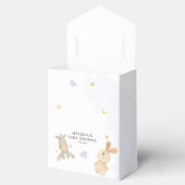 Kute Waterverf Moderne Baby shower Kuttenspeelgoed Bedankdoosjes (Geopend)