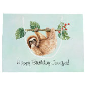 Kute Waterverf op zaterdag Groot Cadeauzakje (Achterkant)