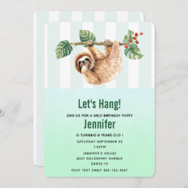 Kute Waterverf op zaterdag Kaart