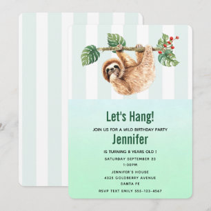 Kute Waterverf op zaterdag Kaart