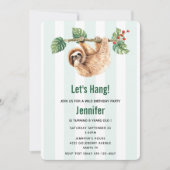 Kute Waterverf op zaterdag Kaart (Voorkant)